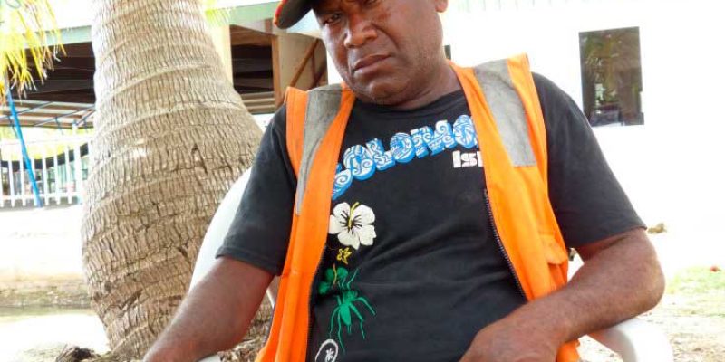 A fish bomber on Tulagi in the Solomon Islands lost his arm after using material from unexploded World War II munitions in a homemade bomb. Photo: © John Rodsted